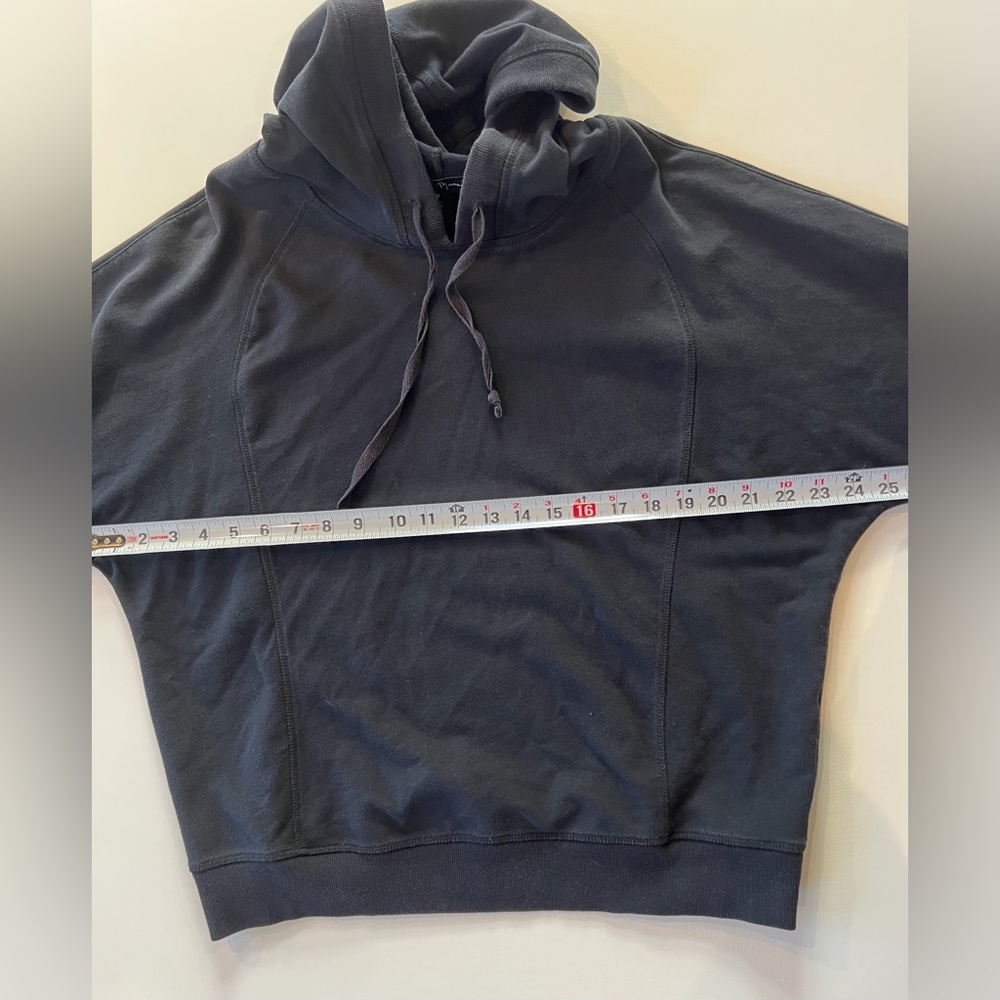 Mercer & Madison Black Dolman Sleeve Hoodie - Picture 6 of 9